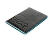 pasaporte cartera funda pasaportes viaje visa piel mexicanos regalo personalizade give away promocional Hecho por manos mexicanas viaje aeropuerto embajada color negro piel mate y charol